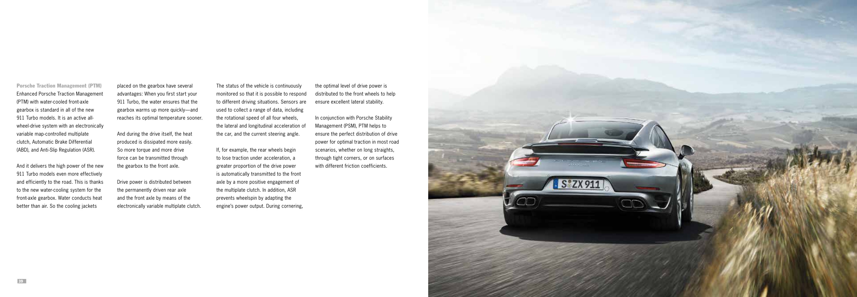 2014 Porsche 911 Turbo Brochure Page 34